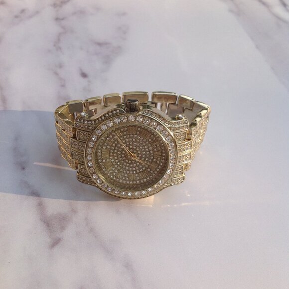 Techno Pave Watch Blingout Blinding Boyfriend Chiunky main image 6